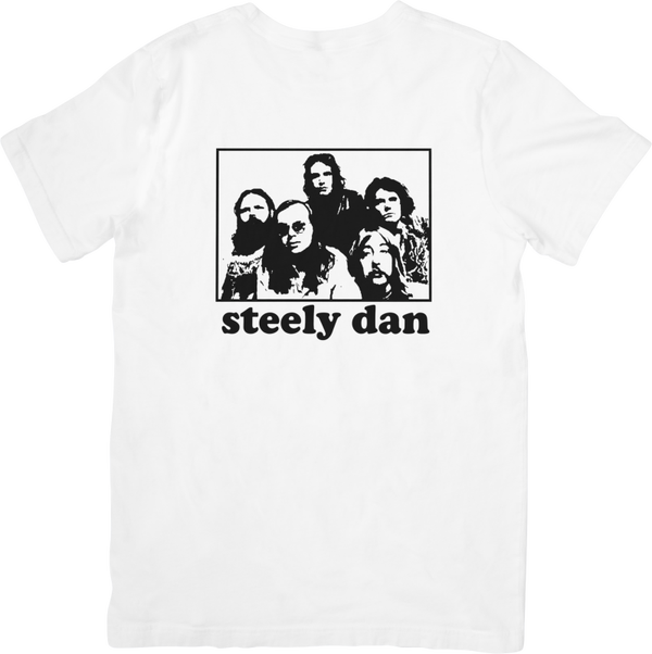 Steely Dan 6 Music Unisex Fit for Men & Women Quality Cotton T-Shirt Black
