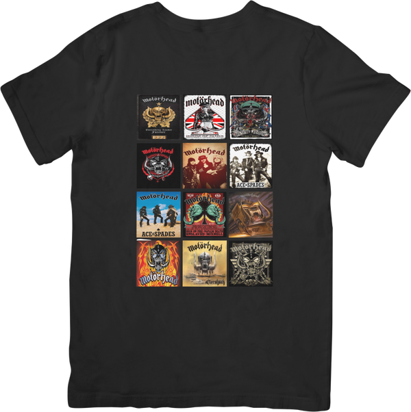 Motorhead 7 Music Unisex Fit for Men & Women Quality Cotton T-Shirt Black