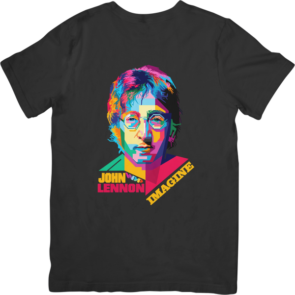 John Lennon 7 Music Unisex Fit for Men & Women Quality Cotton T-Shirt