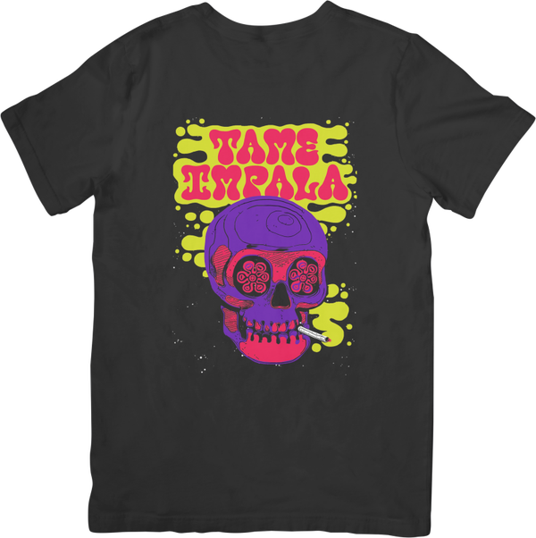 Tame Impala 7 Music Unisex Fit for Men & Women Quality Cotton T-Shirt Black