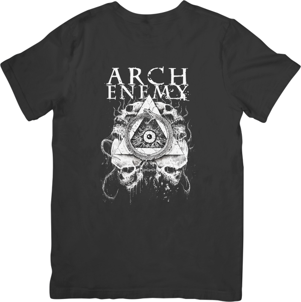 Arch Enemy 7 Music Unisex Fit for Men & Women Quality Cotton T-Shirt Black