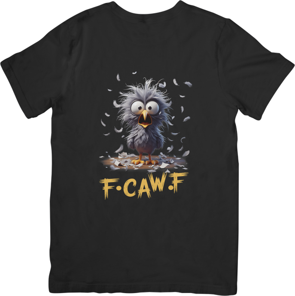 Chickens 7 Unisex Fit for Men & Women Quality Cotton T-Shirt Black