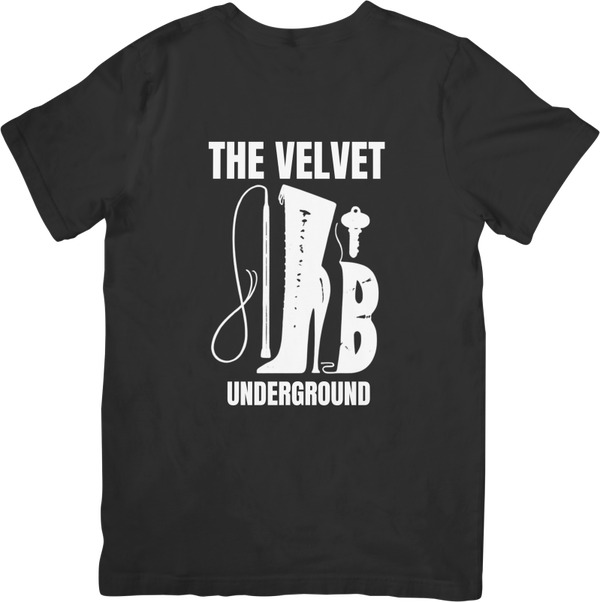 The Velvet Underground 7 Music Unisex Fit for Men & Women Quality Cotton T-Shirt Black