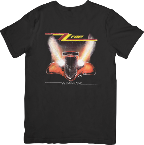 ZZ Top 7 Music Unisex Fit for Men & Women Quality Cotton T-Shirt Black