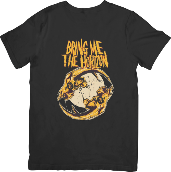 Bring me the horizon 7 Music Unisex Fit for Men & Women Quality Cotton T-Shirt Black
