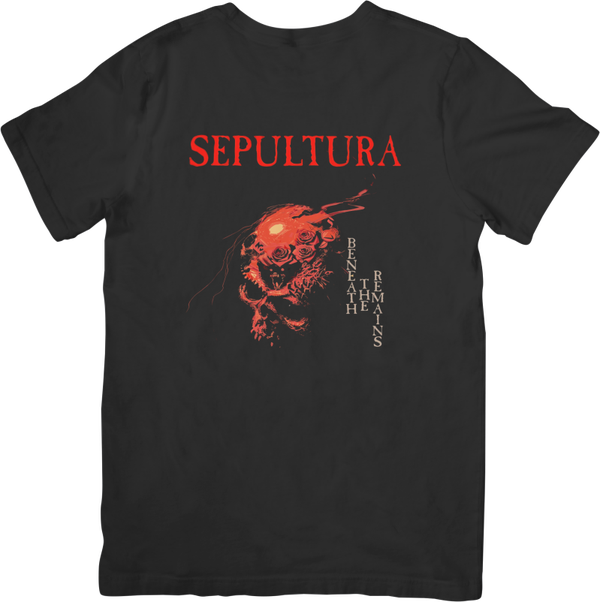 Sepultura 7 Music Unisex Fit for Men & Women Quality Cotton T-Shirt Black