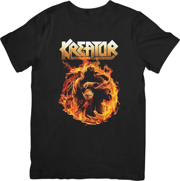 Kreator 7 Music Unisex Fit for Men & Women Quality Cotton T-Shirt Black