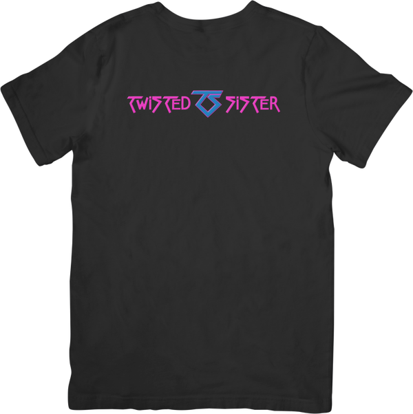 Twisted Sister 7 Music Unisex Fit for Men & Women Quality Cotton T-Shirt Black