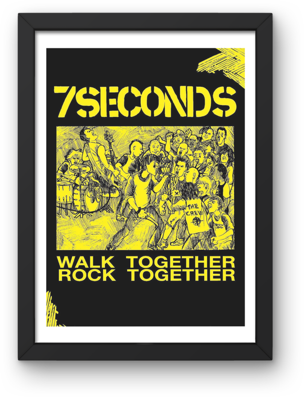 7 seconds 1 print Music Print PDF,File  Instant Digital Download ,A3,A4,A5.