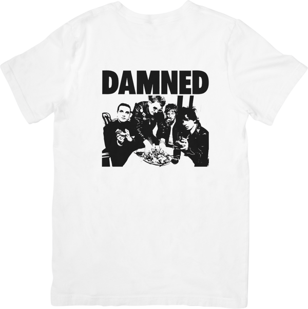 The Damned 7 Music Unisex Fit for Men & Women Quality Cotton T-Shirt Black