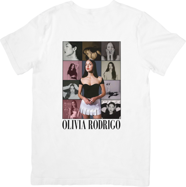 Olivia Rodrigo 7 Music Unisex Fit for Men & Women Quality Cotton T-Shirt Black