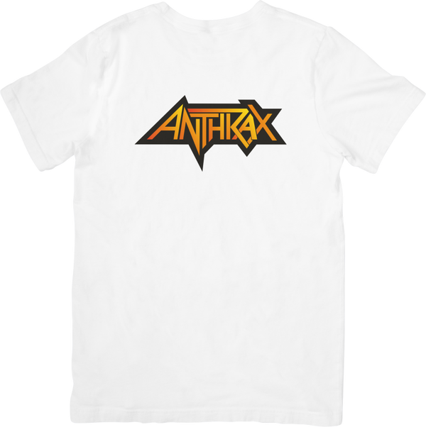 Anthrax 7 Unisex Fit for Men & Women Quality Cotton T-Shirt Black