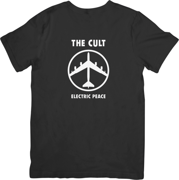 The Cult 6 Music Unisex Fit for Men & Women Quality Cotton T-Shirt Black