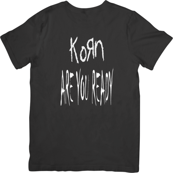 Korn 8 Music Unisex Fit for Men & Women Quality Cotton T-Shirt Black