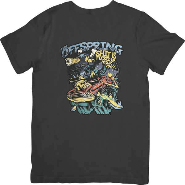 The Offspring 8 Music Unisex Fit for Men & Women Quality Cotton T-Shirt Black