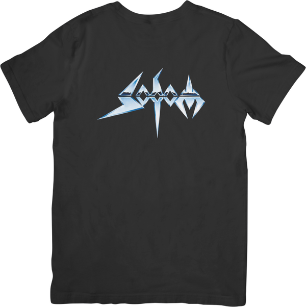 Sodom 8 Music Unisex Fit for Men & Women Quality Cotton T-Shirt Black