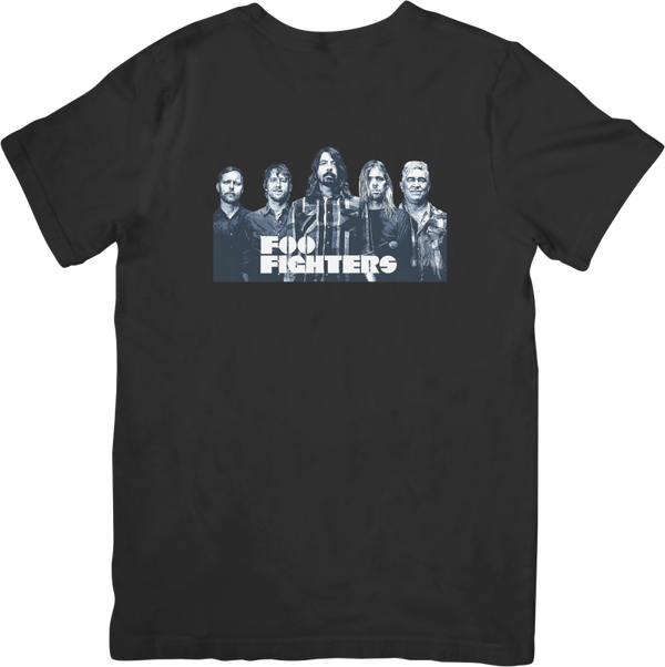 Foo Fighters 8 Music Unisex Fit for Men & Women Quality Cotton T-Shirt Black