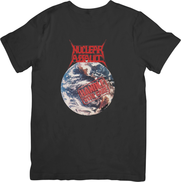 Nuclear Assault 8 Music Unisex Fit for Men & Women Quality Cotton T-Shirt Black