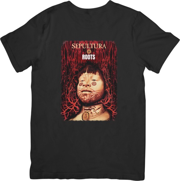 Sepultura 8 Music Unisex Fit for Men & Women Quality Cotton T-Shirt Black