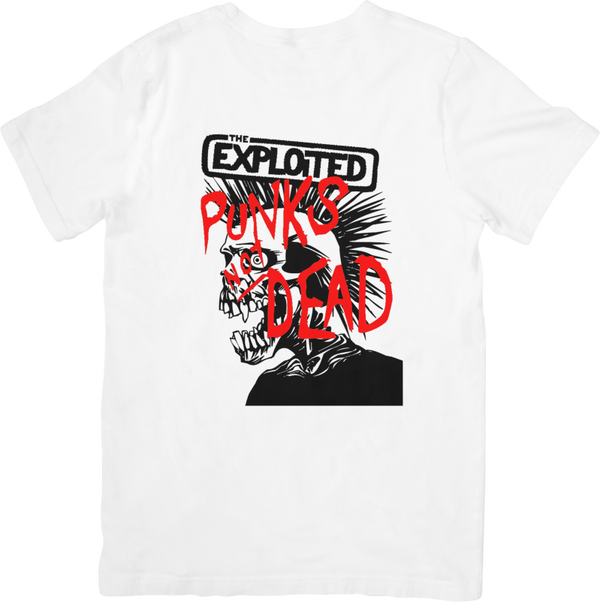 The Exploited 8 Music Unisex Fit for Men & Women Quality Cotton T-Shirt Black