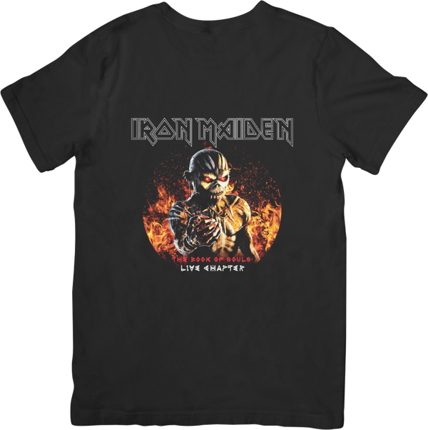 Iron Maiden 8 Music Unisex Fit for Men & Women Quality Cotton T-Shirt Black