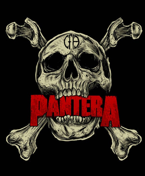 Pantera 8 Music Print  Concert Wall Art Memorabilia gift A5,A4,A3