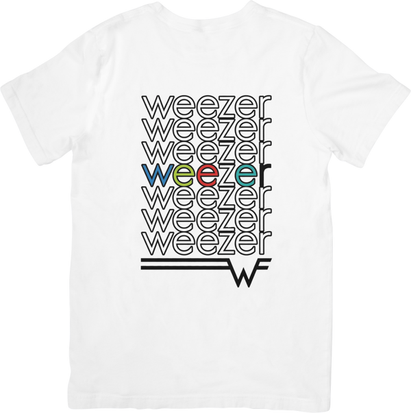 Weezer 8  Music Unisex Fit for Men & Women Quality Cotton T-Shirt Black