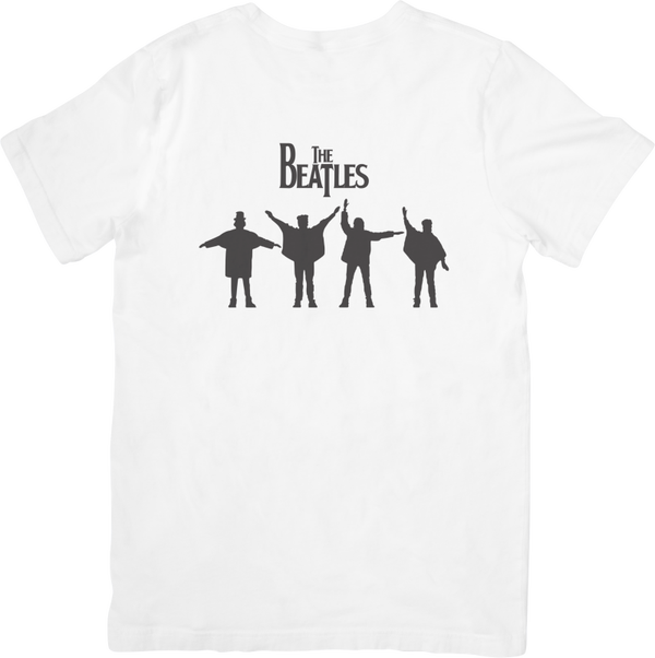 The Beatles 8  Music Unisex Fit for Men & Women Quality Cotton T-Shirt Black