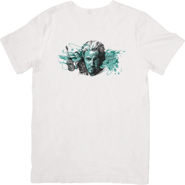 Bruce Springsteen 8 Music Unisex Fit for Men & Women Quality Cotton T-Shirt Black