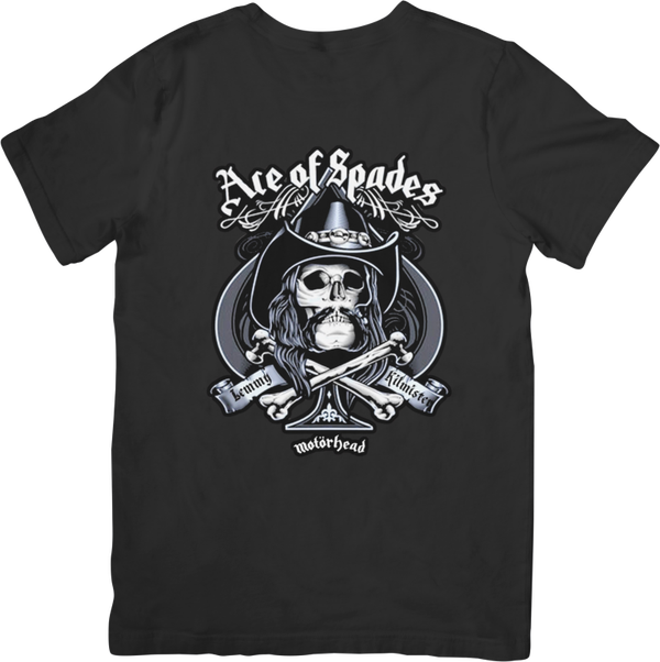 Motorhead 9 Music Unisex Fit for Men & Women Quality Cotton T-Shirt Black