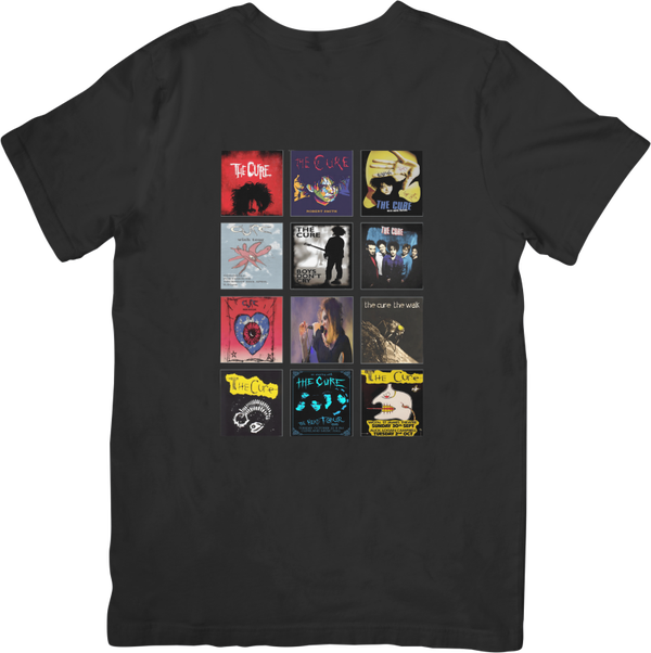 The Cure 9 Music Unisex Fit for Men & Women Quality Cotton T-Shirt Black