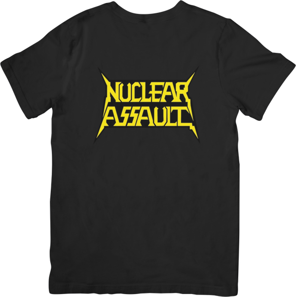 Nuclear Assault 9 Music Unisex Fit for Men & Women Quality Cotton T-Shirt Black