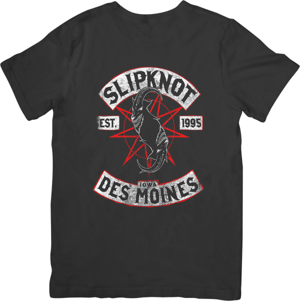 Slipknot 9  Music Unisex Fit for Men & Women Quality Cotton T-Shirt Black