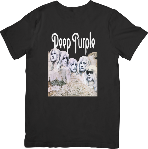 Deep Purple 9 Music Unisex Fit for Men & Women Quality Cotton T-Shirt Black