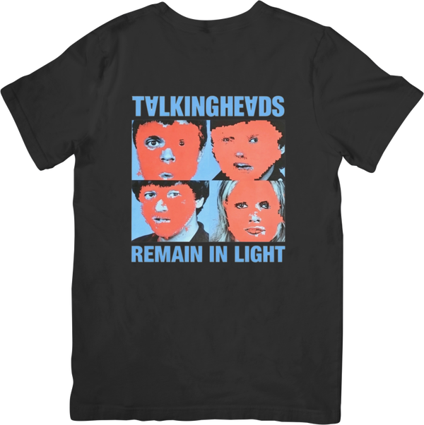 Talking Heads 9 Music Unisex Fit for Men & Women Quality Cotton T-Shirt Black