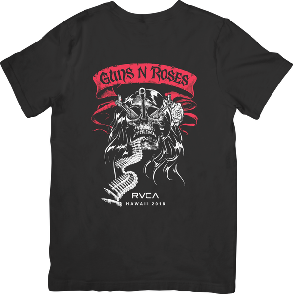 Guns n Roses 9 Music Unisex Fit for Men & Women Quality Cotton T-Shirt Black