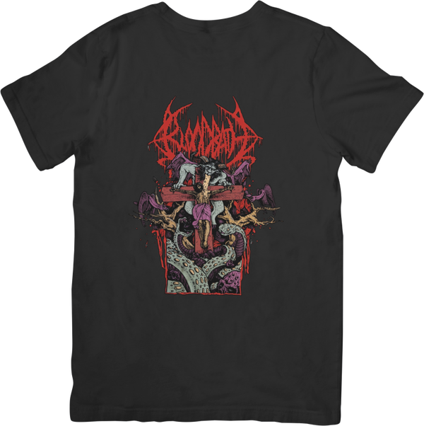 Bloodbath 9 Music Unisex Fit for Men & Women Quality Cotton T-Shirt Black