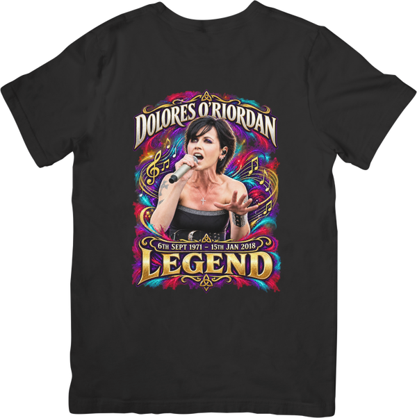 The Cranberries 9 (Dolores O'riordan) Unisex Fit for Men & Women Quality Cotton T-Shirt