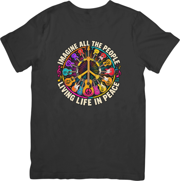 John Lennon 9 Music Unisex Fit for Men & Women Quality Cotton T-Shirt
