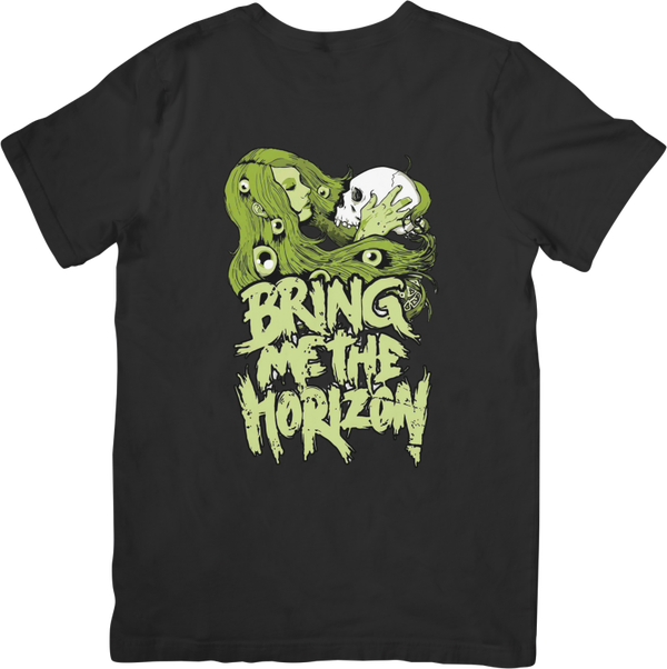 Bring me the horizon 9 Music Unisex Fit for Men & Women Quality Cotton T-Shirt Black