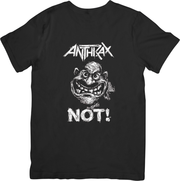 Anthrax 9 Music Unisex Fit for Men & Women Quality Cotton T-Shirt Black
