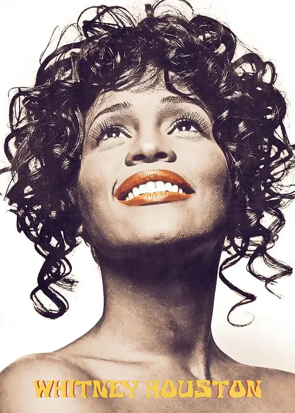 Whitney Houston 3 Music Print  Concert Wall Art Memorabilia gift A5,A4,A3