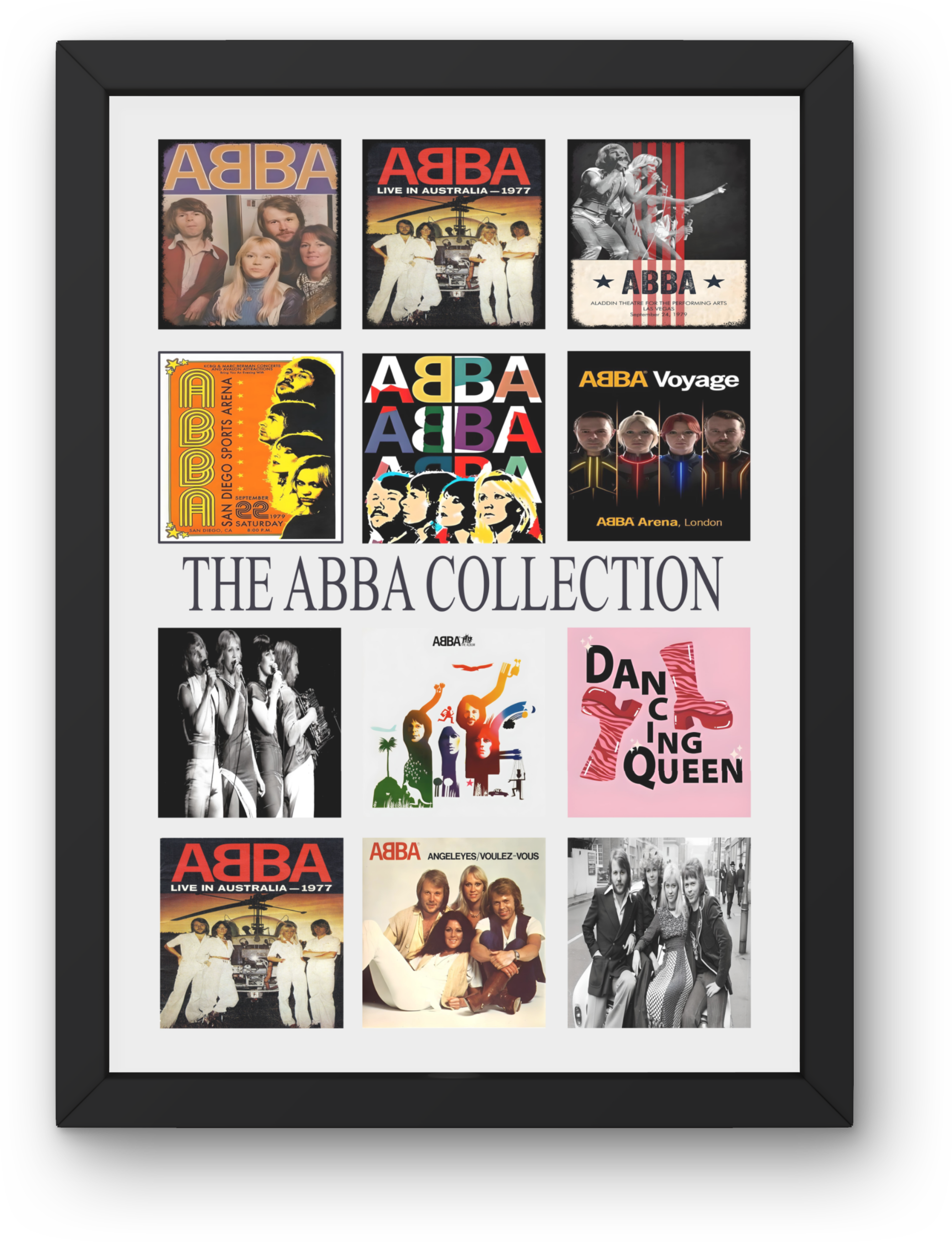 Abba Collection Music Print PDF,File  Instant Digital Download A2,A3,A4,A5.