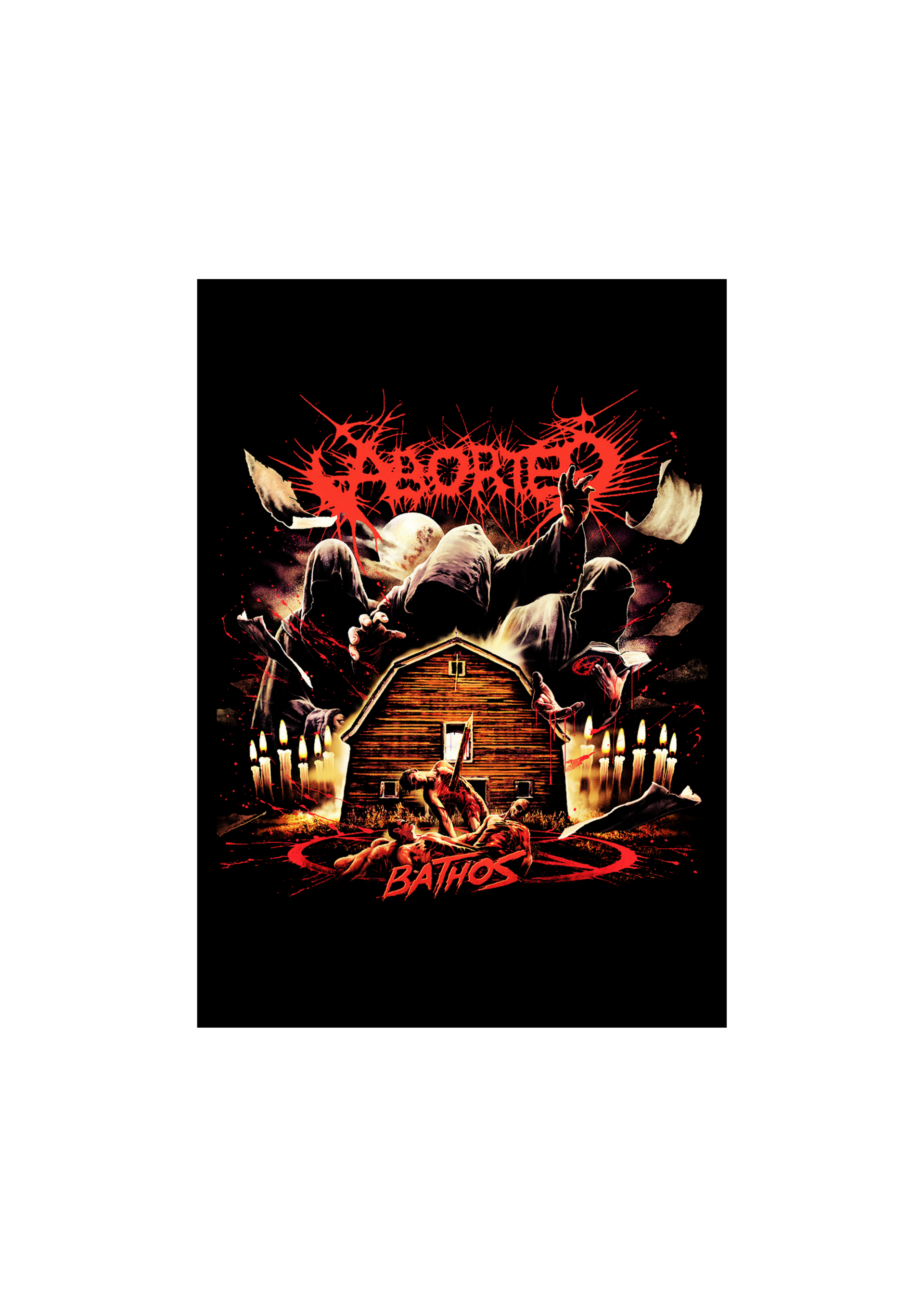 Aborted 1 Music Print  Concert Wall Art Memorabilia gift A5,A4,A3