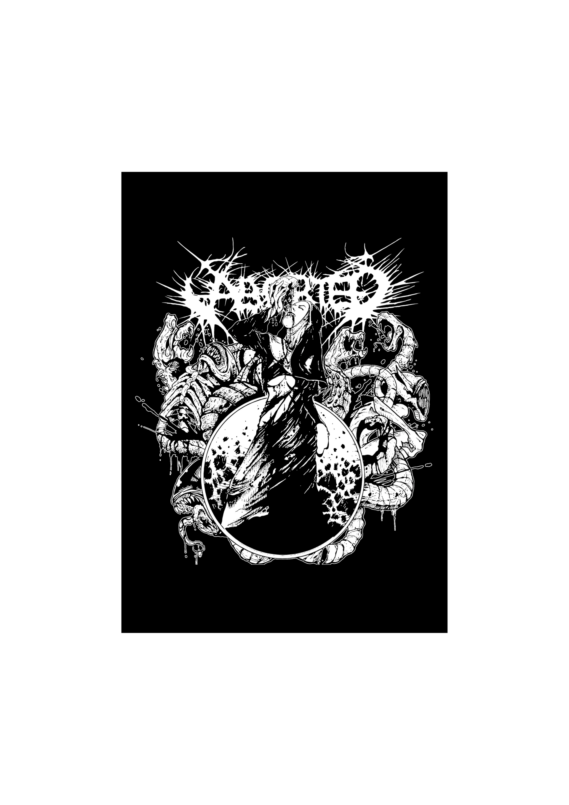 Aborted 2 Music Print  Concert Wall Art Memorabilia gift A5,A4,A3