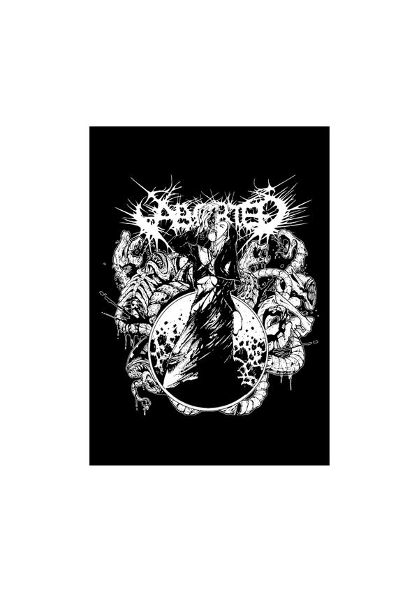 Aborted 2 Music Print  Concert Wall Art Memorabilia gift A5,A4,A3