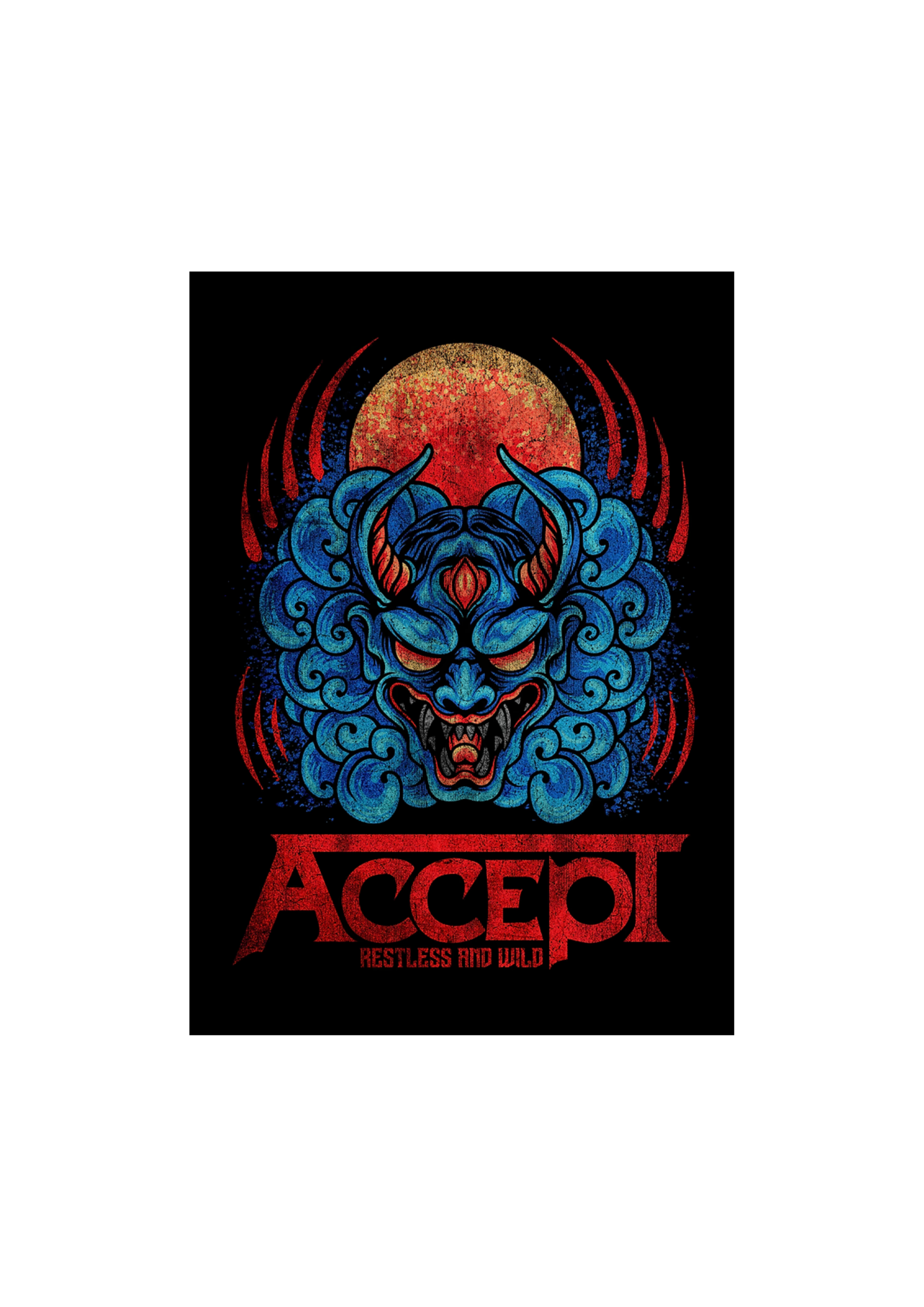 Accept 1 Music Print  Concert Wall Art Memorabilia gift A5,A4,A3