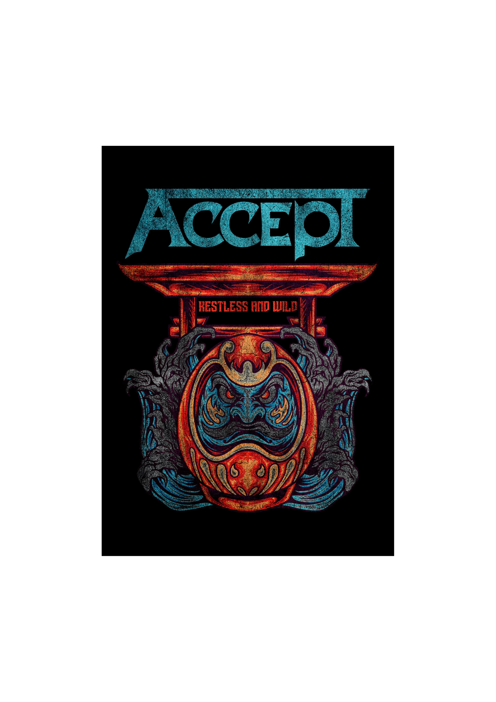 Accept 3 Music Print  Concert Wall Art Memorabilia gift A5,A4,A3