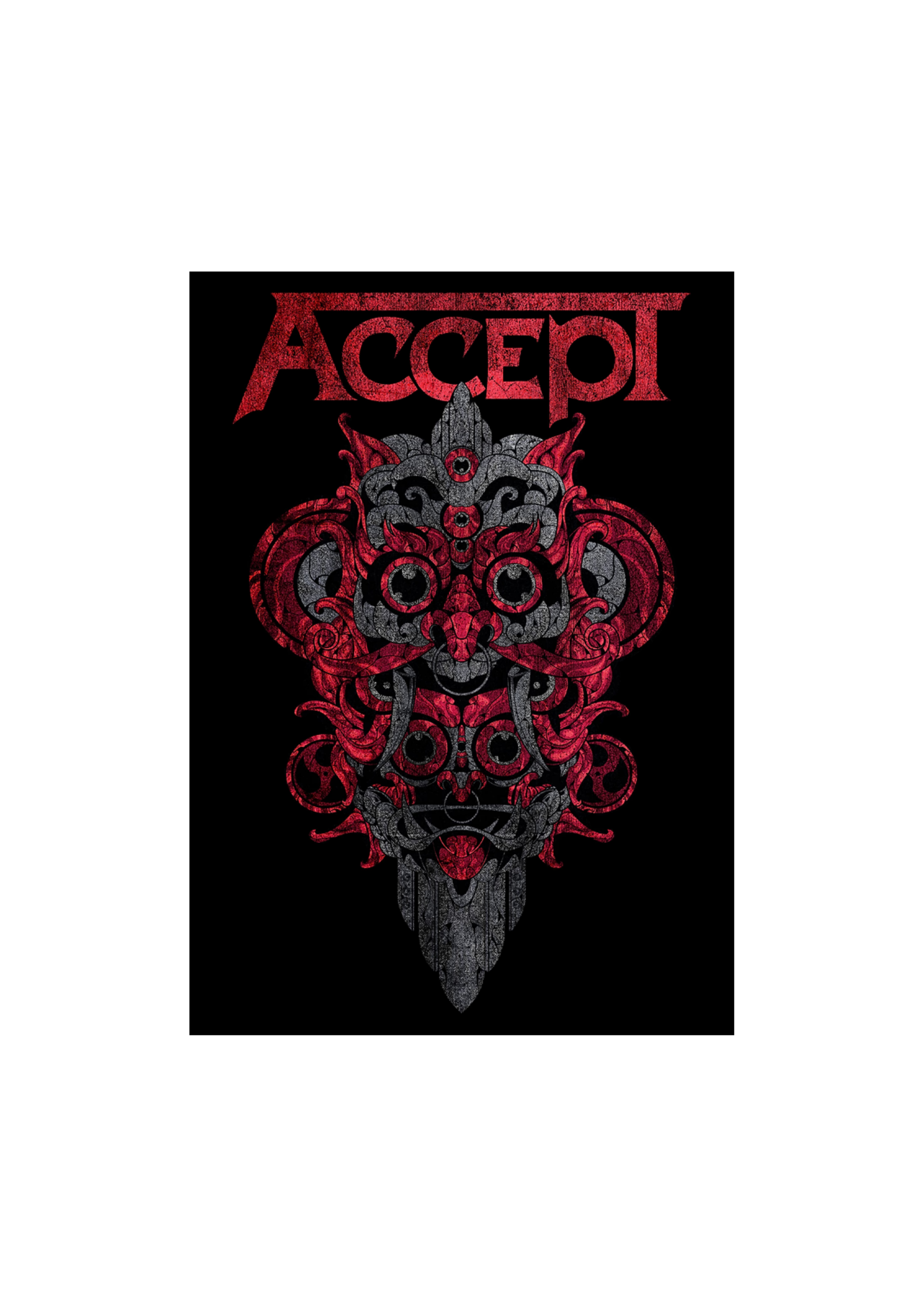Accept 4 Music Print  Concert Wall Art Memorabilia gift A5,A4,A3