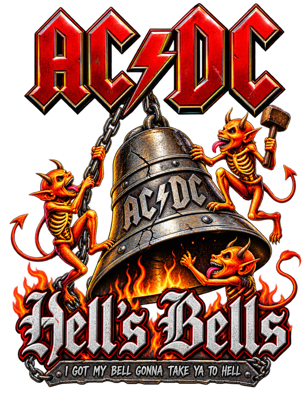 AC/DC 7 FILES Sublimation  Digital Download